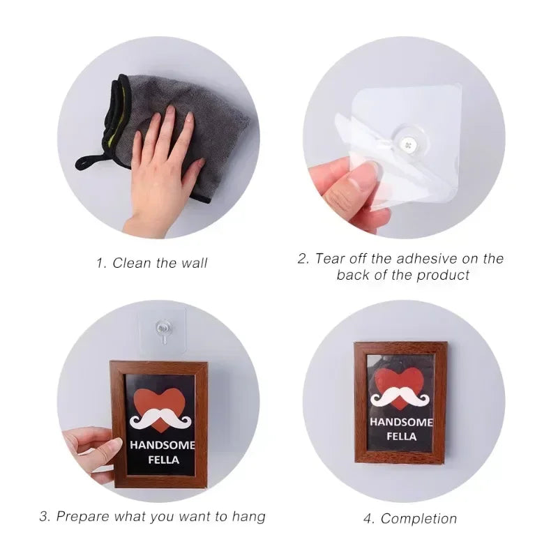 Adhesive Wall Hooks